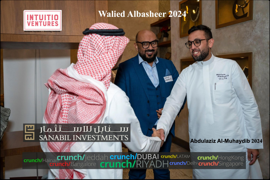 Crunch Riyadh Walied Albasheer Abdulaziz Al Muhaydib Sanabil Investments 2024