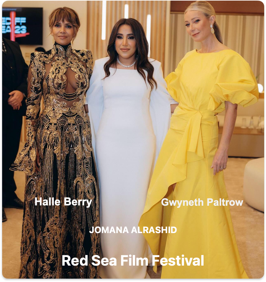 Gwyneth Paltrow, JOMANA ALRASHID, Halle Berry at Red Sea Film Festival 2023